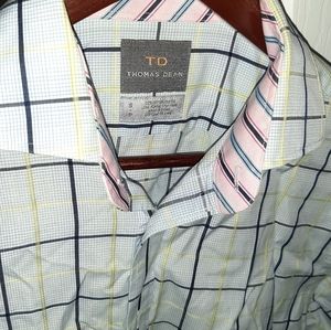 Thomas Dean dress shirt. Size small